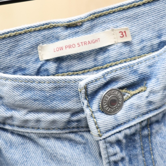 Levi's Low Pro Straight‎ Jeans 31 - Picture 4 of 5